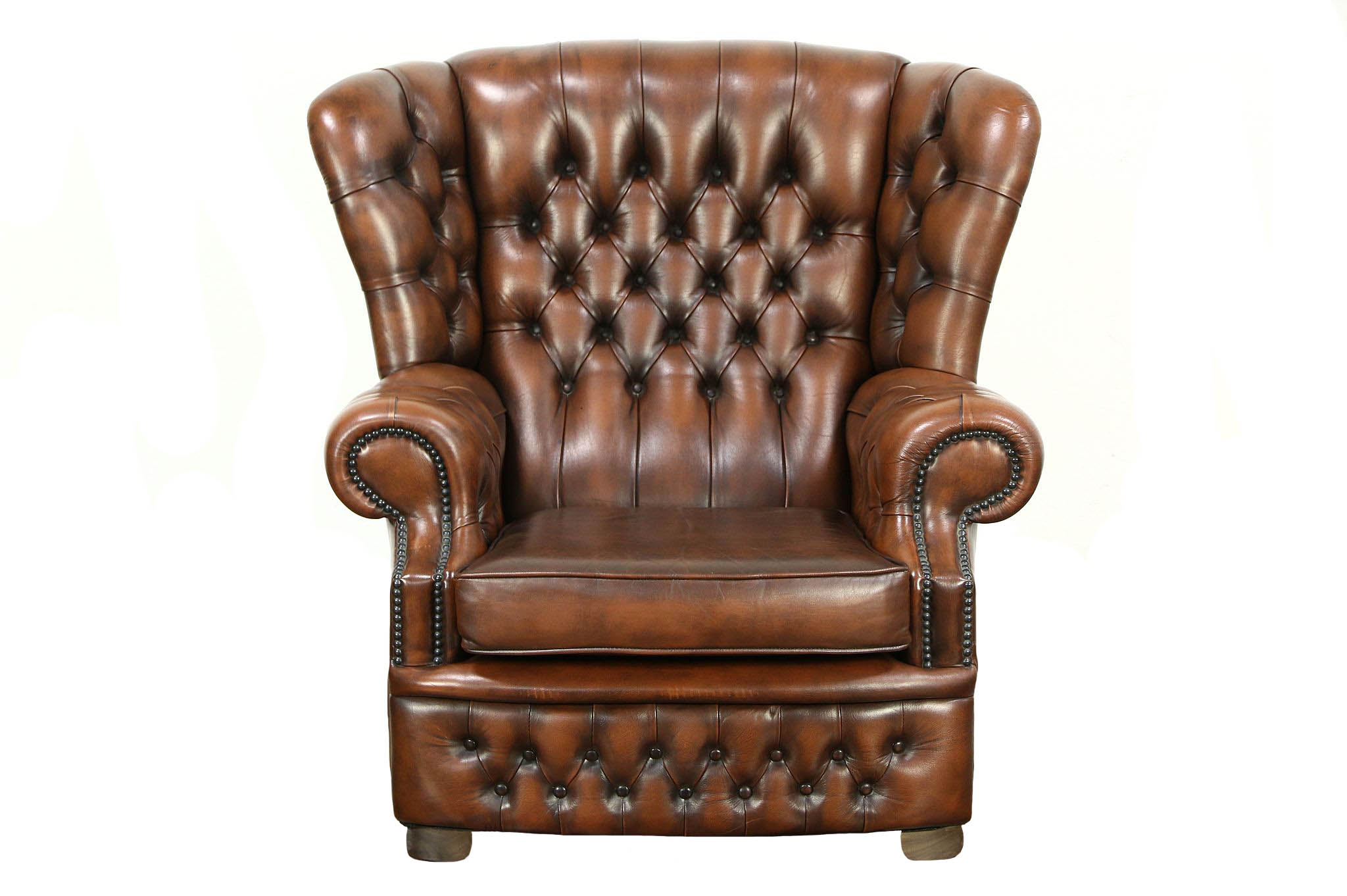 Кресло кожаное Furniture 9589 Black